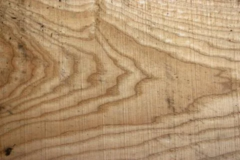 Ash tree sawn timber plank Stock Photos