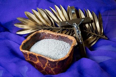 Ash Wednesday concept Stock Photos