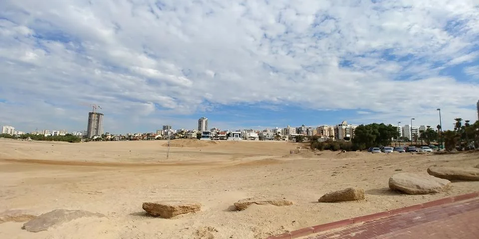 Ashdod beach Stock Photos