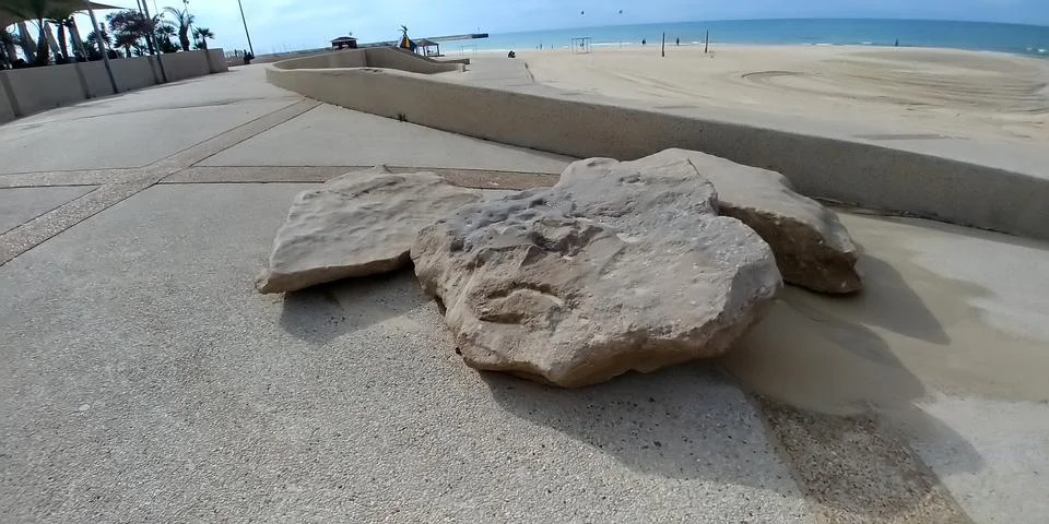 Ashdod beach Stock Photos