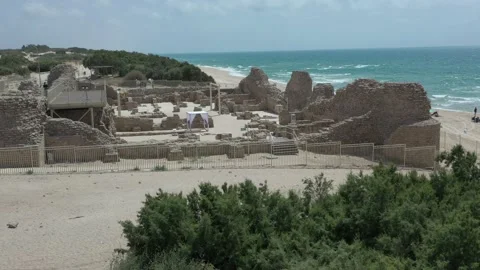 Ashdod Citadel Stock Footage 143322781