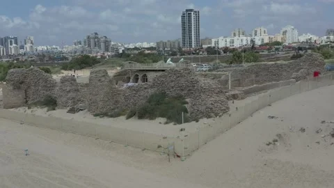 Ashdod Citadel Stock Footage 143456483