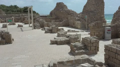 Ashdod Citadel Stock Footage 143456545