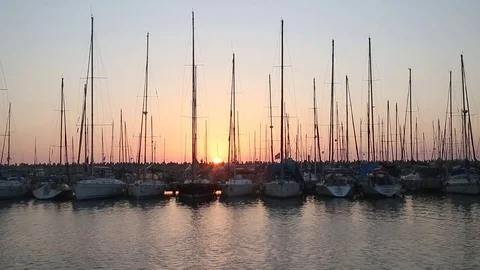 Ashdod marina Stock Footage 73354641