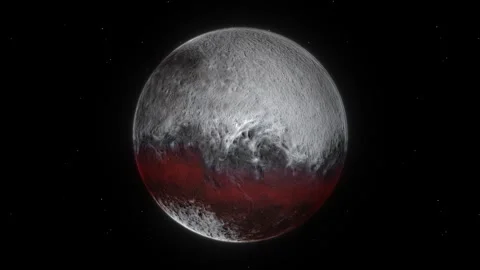 Ashen Desert Exoplanet Seamless Loop Video stock 287464039