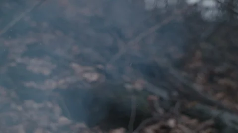 Ashes in the Air Video stock 86220431