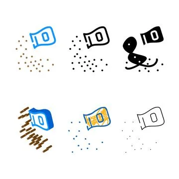 Ashes of modern deceased color icon vector Stock Illustration