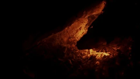 Ashes Slowly Burning 動画素材 113084665