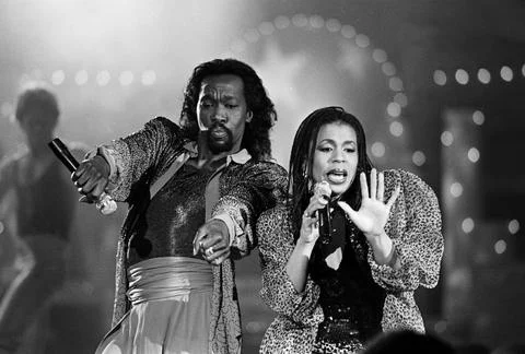 Ashford and Simpson on Solid Gold in 1983 Credit: Ron Wolfson / MediaPunch Stock Photos