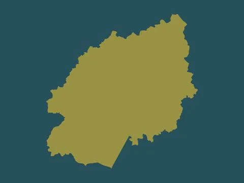 Ashford, England - Great Britain. Solid color shape 库存插图