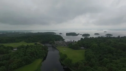 Ashford, an Irish Castle Stock-Footage 93374704