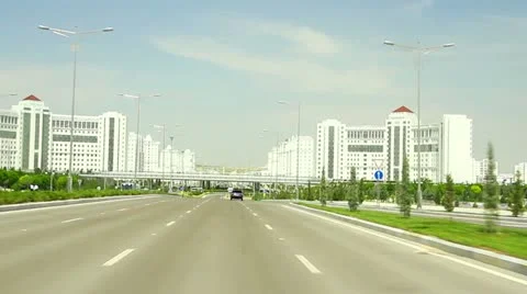 Ashgabat 库存影片 12225224