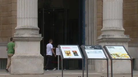 Ashmolean Museum, Oxford Stock Footage 155890924