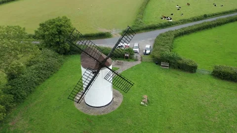 Ashton Windmill Stockbeeldmateriaal 134732976
