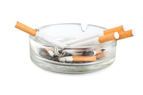 Ashtray isolated Stock Photos