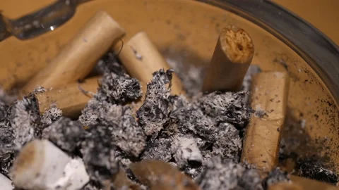Ashtray rotation 4K 25 fps Video stock 148357915