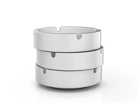 Ashtrays Stock Illustration