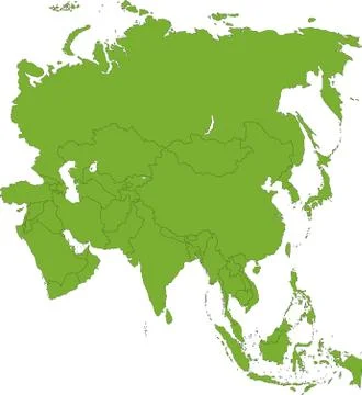 Asia Stock Illustration