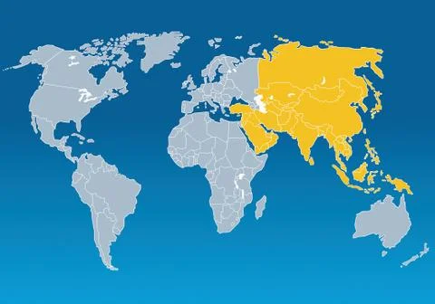 Asia Stock Illustration