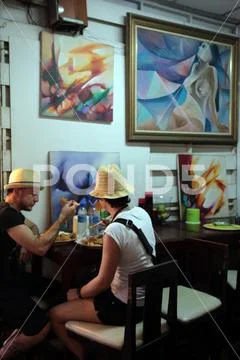 ASIA THAILAND BANGKOK RESTAURANT THAI FOOD Stock Photos