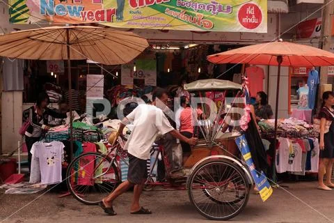 ASIA THAILAND CHIANG MAI MARKET Stock Photos