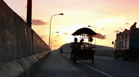 Asia traffic Video stock 10495682
