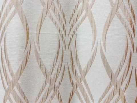Asia white curtains pattern background Stock Photos