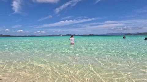 An Asian About To Do Snorkeling Stock Footage 233763958