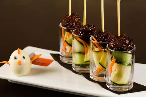 Asian appetizer Foto stock