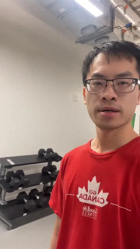 Asian Athletic Workout Breathing #4 Stock Footage 267932129