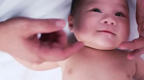 Asian Baby Video stock 10793139