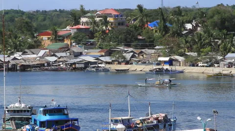 An Asian bay Stock Footage 49868658
