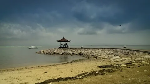 Asian beach Stock Footage 22260229