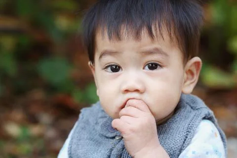 Asian boy Foto stock