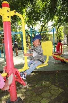 Asian boy Stockfoto's