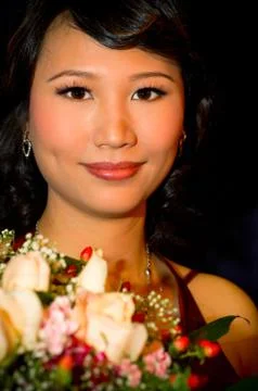 Asian bride Stock Photos