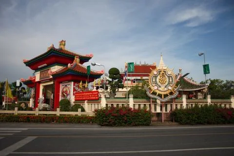 Asian building Stock Photos