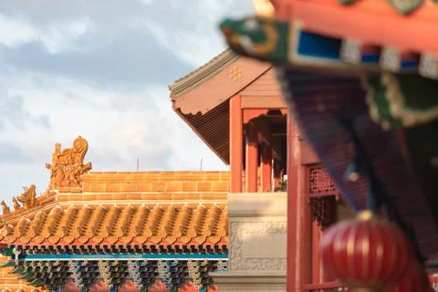 Asian Building  Stock Photos