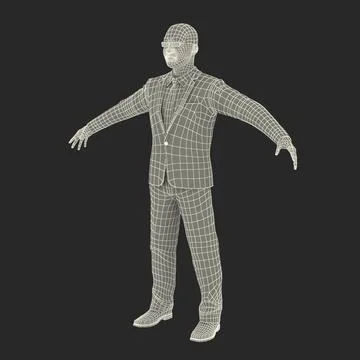 Asian Businessman Rigged for Cinema 4D ~ 3D Model #91497512