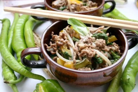 Asian cabbage Stock Photos