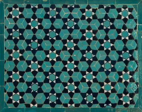 Asian ceramic patterns Stock Photos