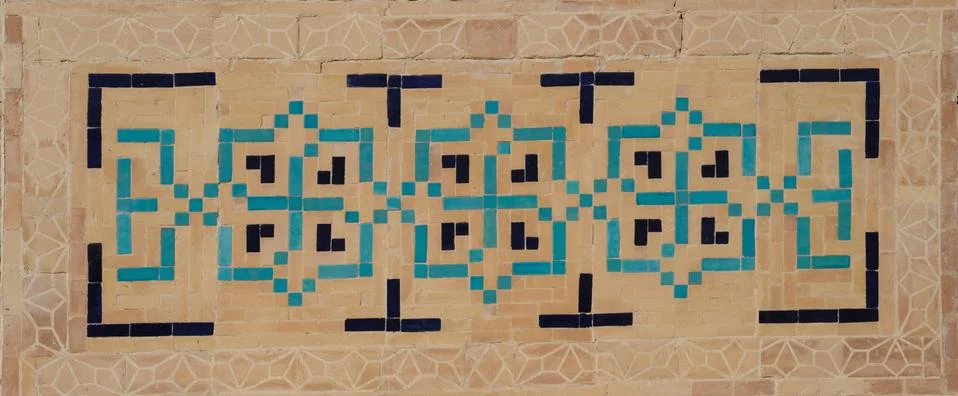 Asian ceramic patterns Stock Photos