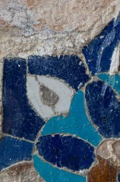 Asian ceramic patterns Stock Photos