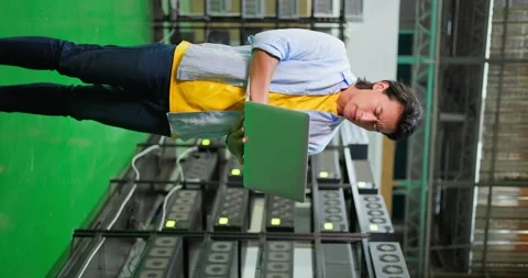 Asian check crypto mining machine Stock Footage 197103663