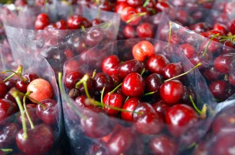 Asian Cherries Stock Photos