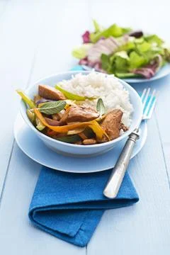 Asian chicken Stock Photos