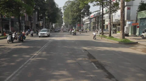 Asian City Stock Footage 32274343