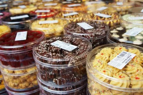 Asian cookies Stock Photos