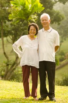 Asian couple 写真素材