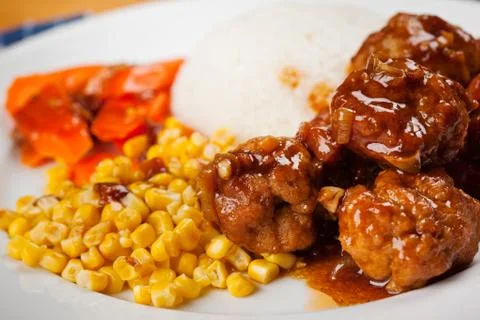 Asian dish Stock Photos